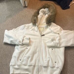 Green Tea Fleece Lined Jacket. Made for cold temps. Womens Large